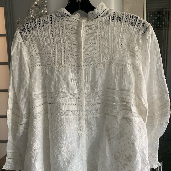 LoveShackFancy Shelly High-Neck Top - Picture 10 of 13